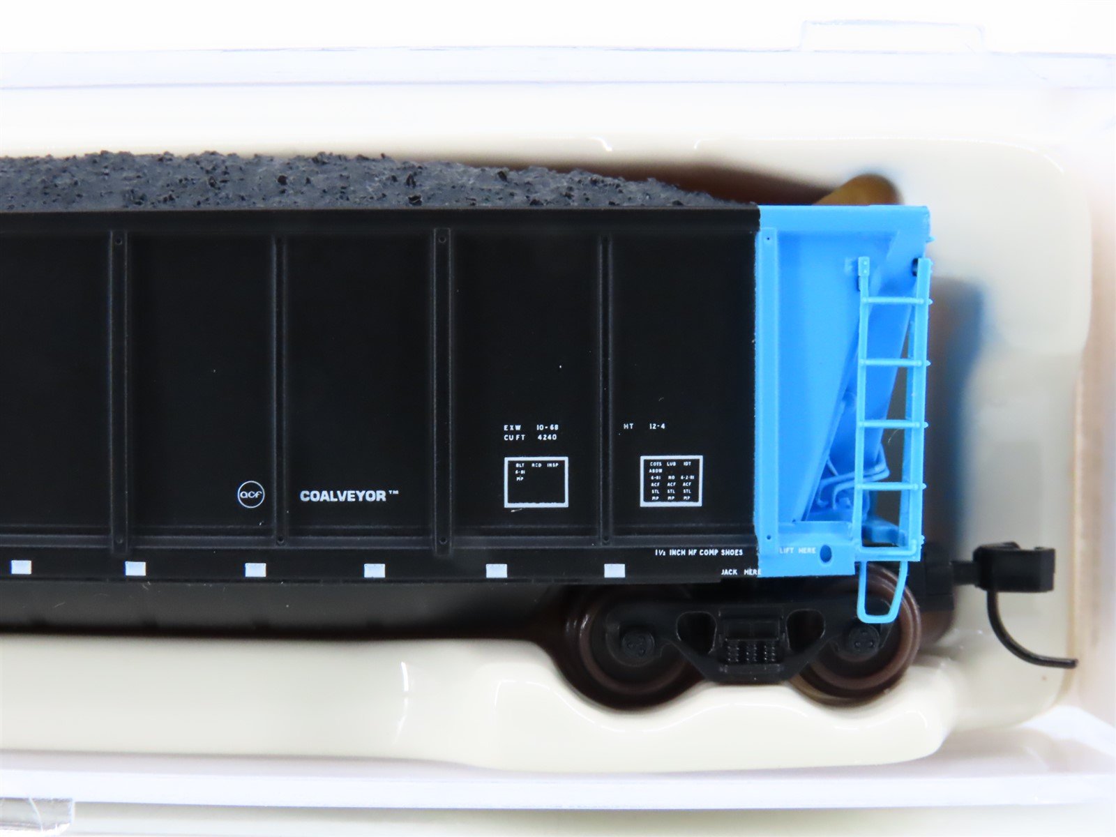 N Scale Atlas 43808-29 WPSX Wisconsin Public Service Coalveyor Hopper #152