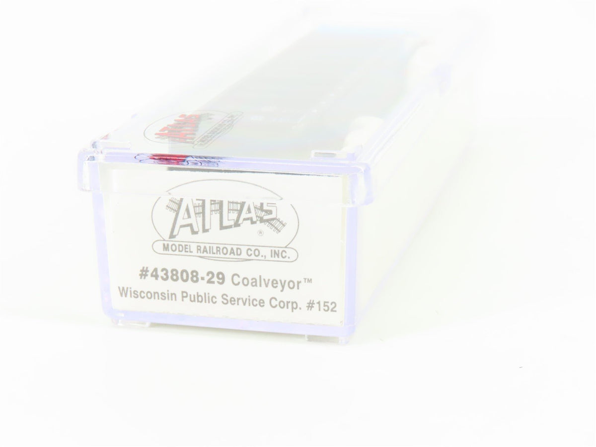 N Scale Atlas 43808-29 WPSX Wisconsin Public Service Coalveyor Hopper #152