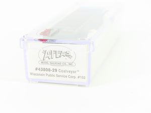 N Scale Atlas 43808-29 WPSX Wisconsin Public Service Coalveyor Hopper #152