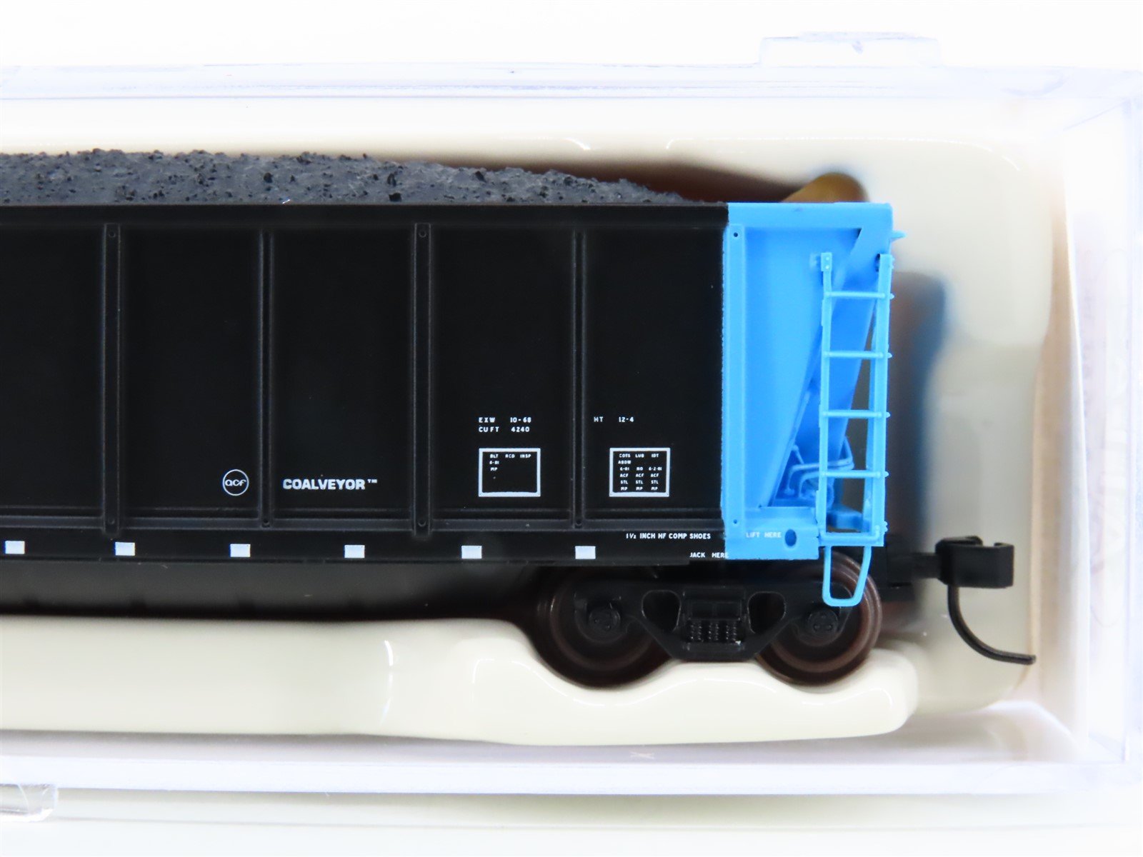 N Scale Atlas 43808-20 WPSX Wisconsin Public Service Coalveyor Hopper #161