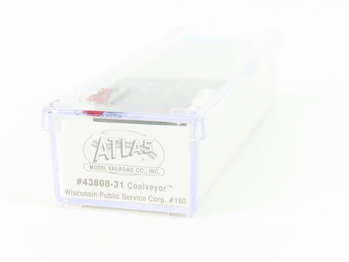 N Scale Atlas 43808-31 WPSX Wisconsin Public Service Coalveyor Hopper #180