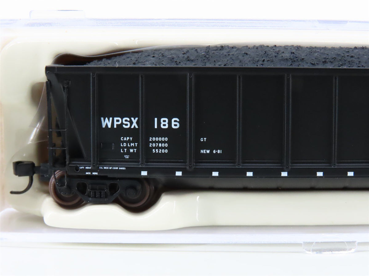 N Scale Atlas 43808-32 WPSX Wisconsin Public Service Coalveyor Hopper #186