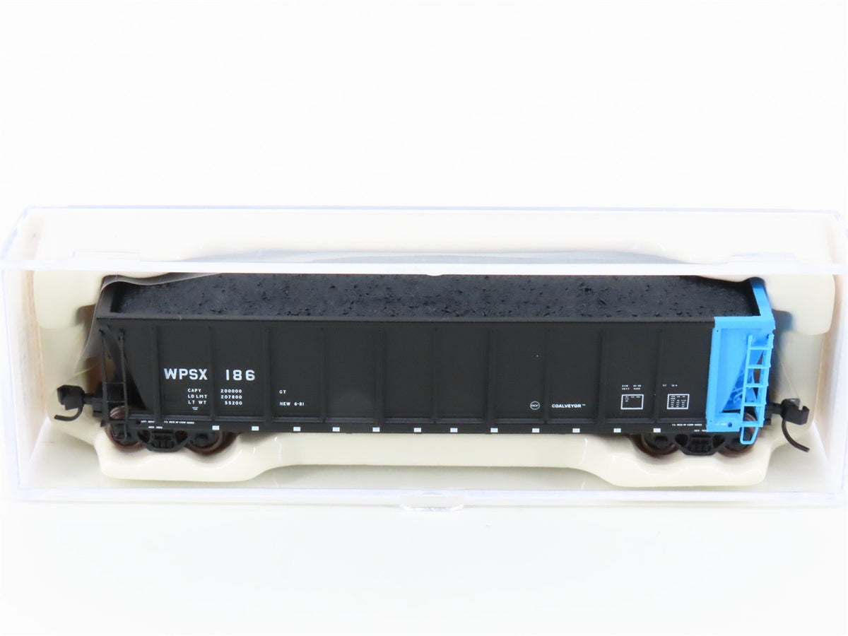 N Scale Atlas 43808-32 WPSX Wisconsin Public Service Coalveyor Hopper #186