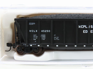 N Scale Atlas 43809-3 KCLX Kansas City Power & Light Coalveyor Hopper #45250