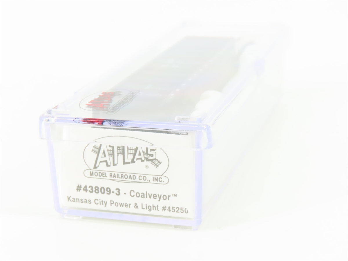 N Scale Atlas 43809-3 KCLX Kansas City Power &amp; Light Coalveyor Hopper #45250