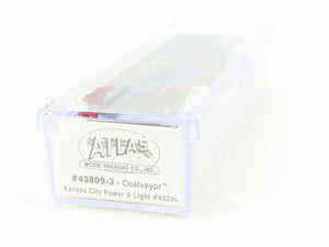 N Scale Atlas 43809-3 KCLX Kansas City Power & Light Coalveyor Hopper #45250