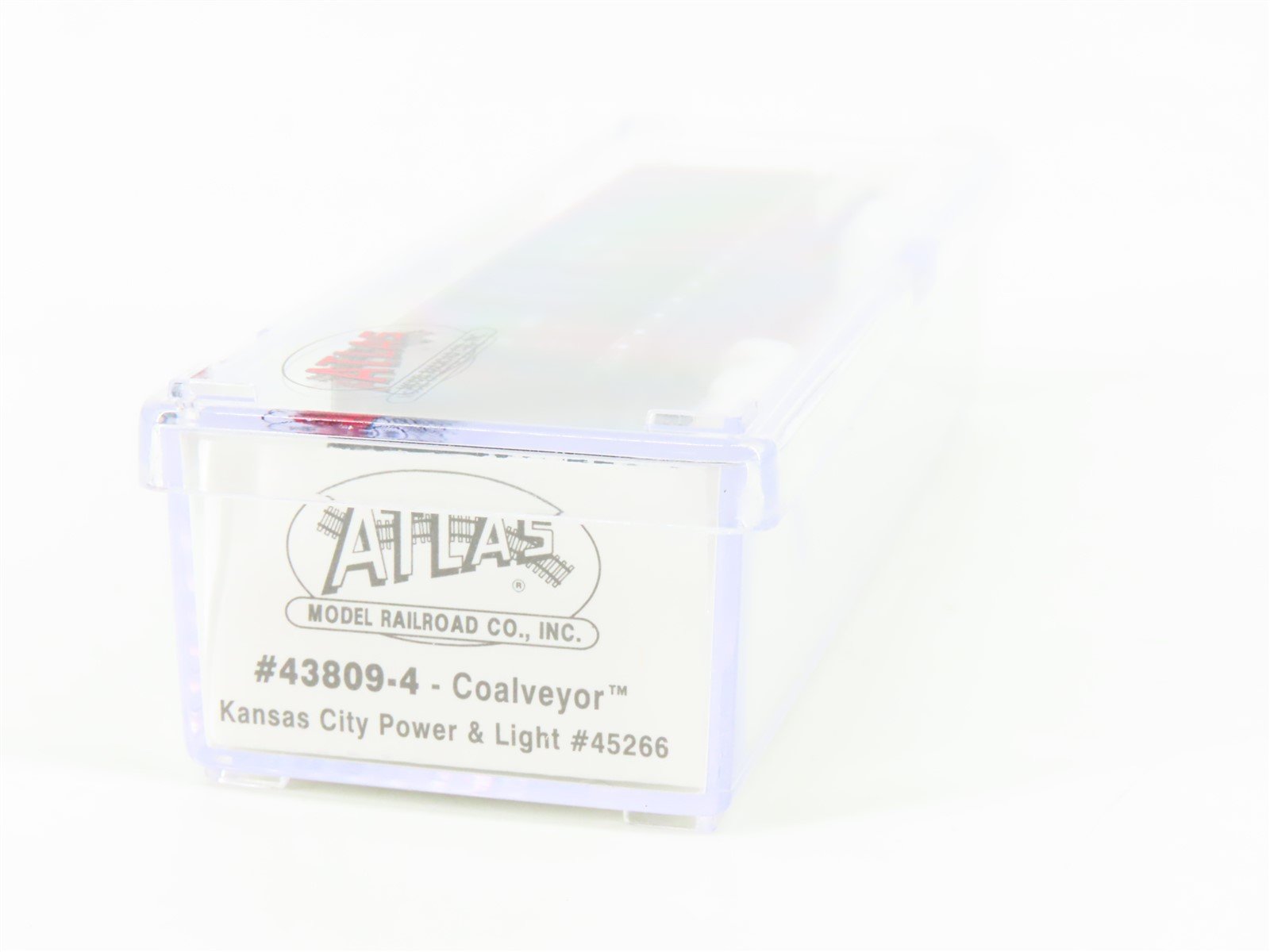 N Scale Atlas 43809-4 KCLX Kansas City Power & Light Coalveyor Hopper #45266