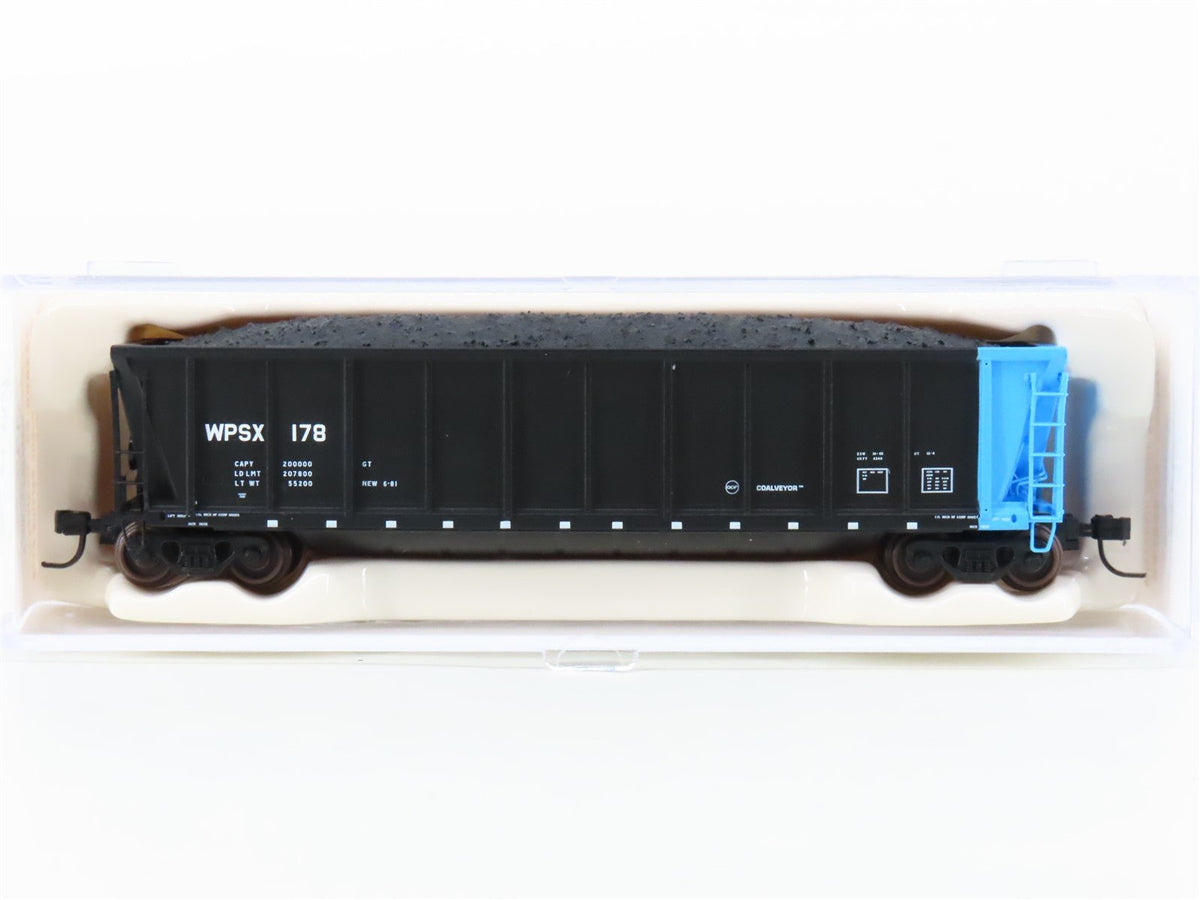 N Scale Atlas 43808-23 WPSX Wisconsin Public Service Coalveyor Hopper #178