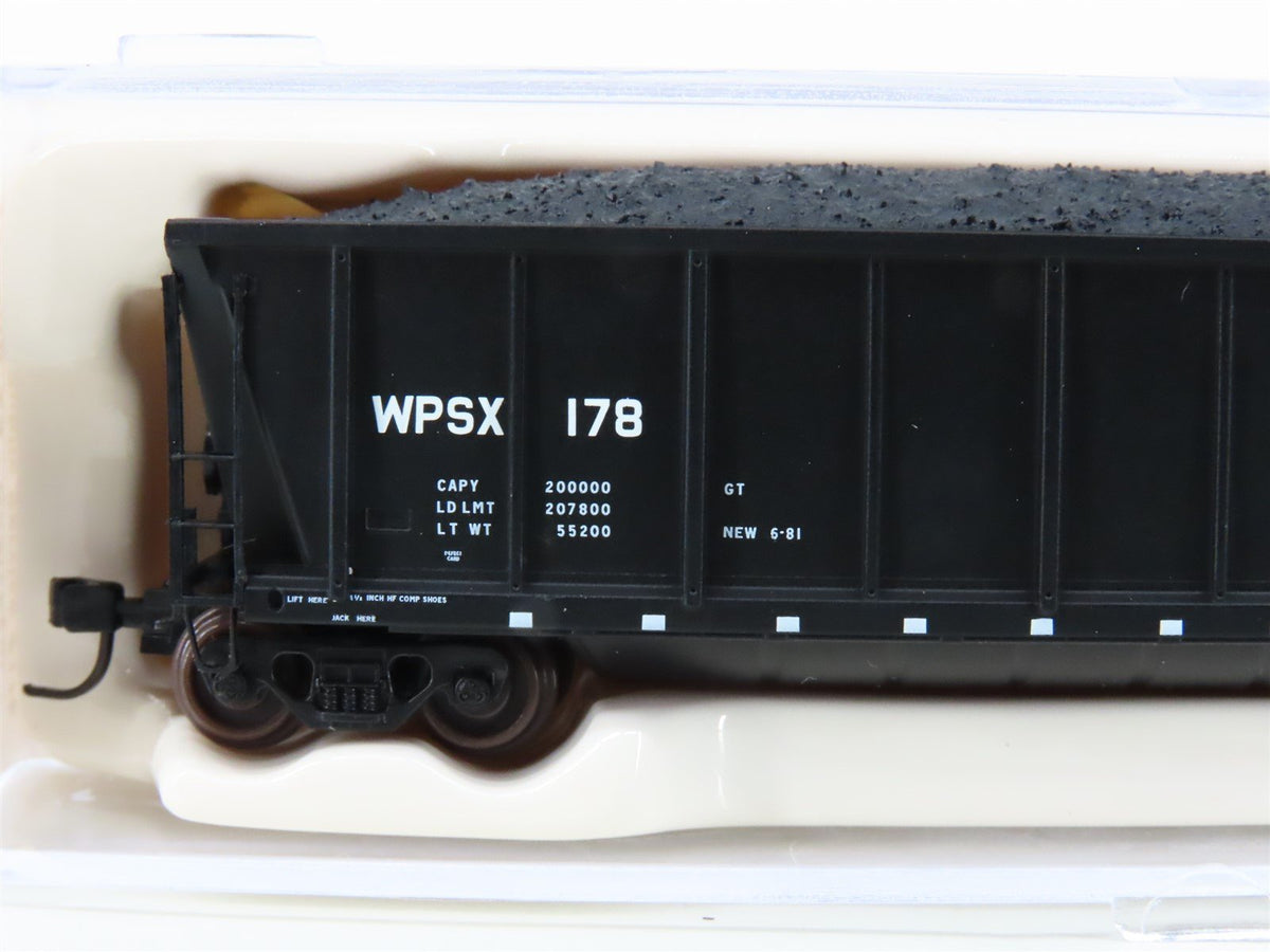 N Scale Atlas 43808-23 WPSX Wisconsin Public Service Coalveyor Hopper #178