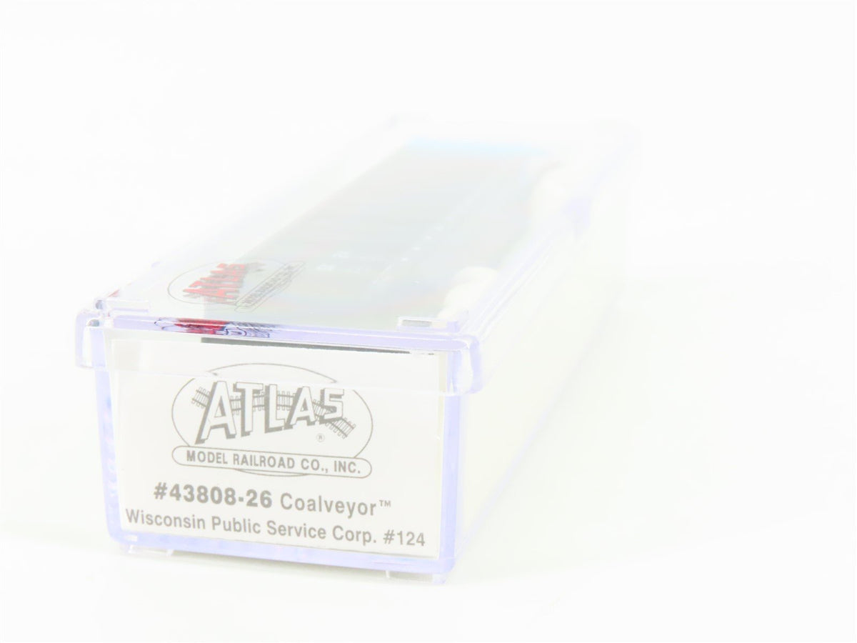 N Scale Atlas 43808-26 WPSX Wisconsin Public Service Coalveyor Hopper #124