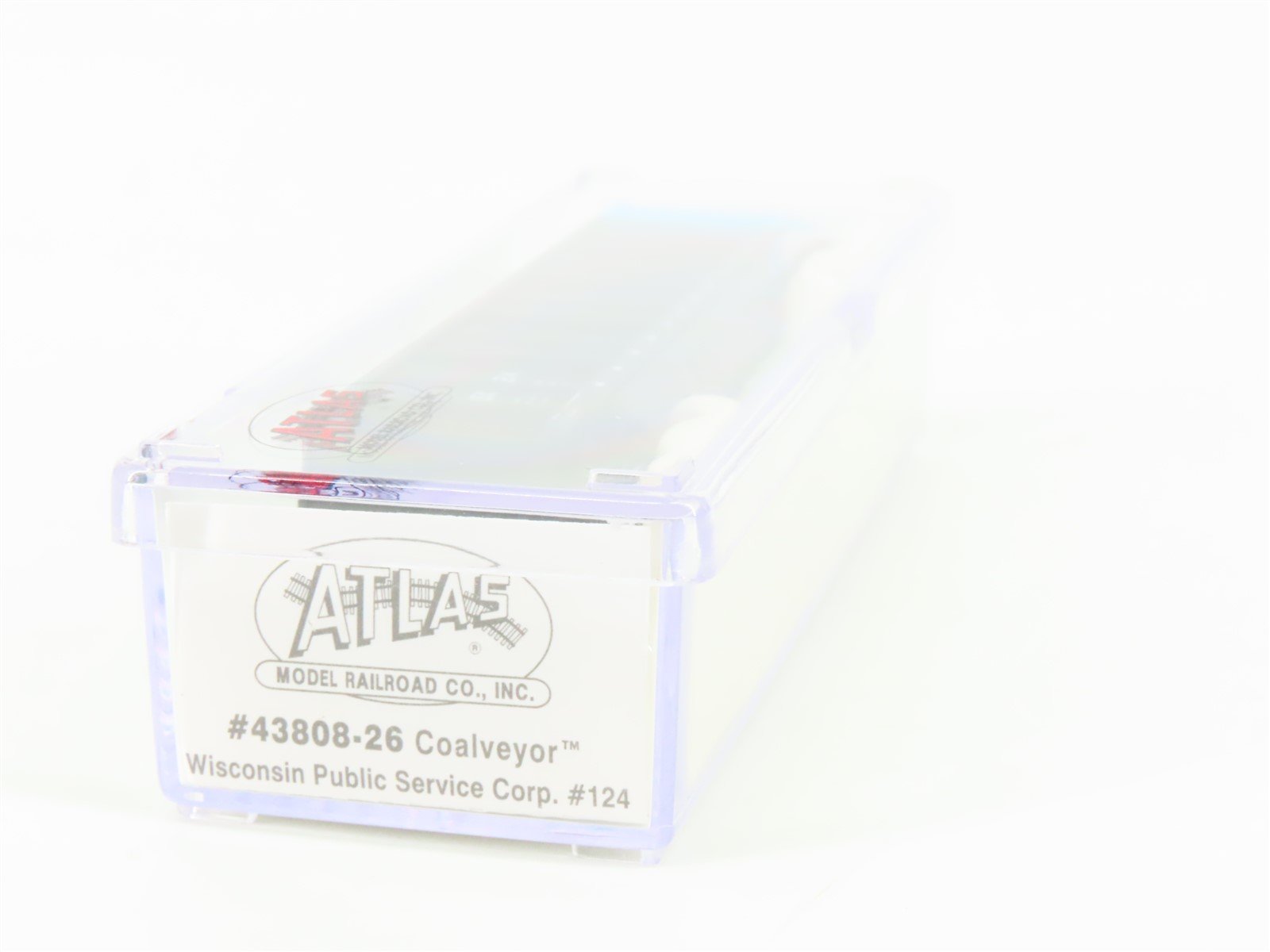 N Scale Atlas 43808-26 WPSX Wisconsin Public Service Coalveyor Hopper #124
