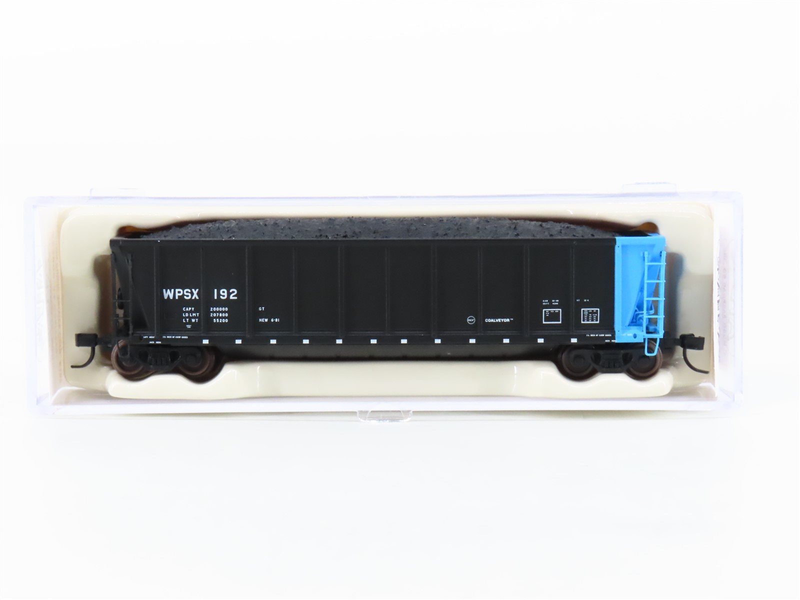 N Scale Atlas 43808-34 WPSX Wisconsin Public Service Coalveyor Hopper #192