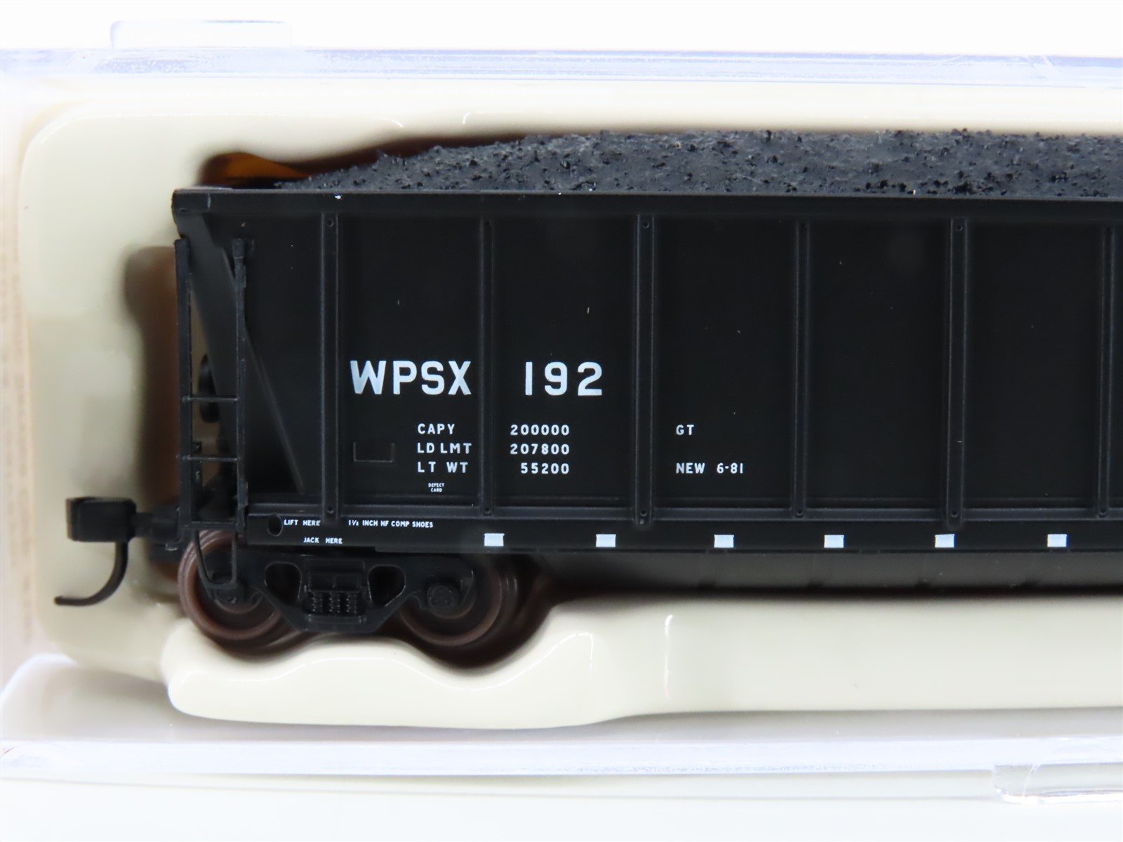 N Scale Atlas 43808-34 WPSX Wisconsin Public Service Coalveyor Hopper #192