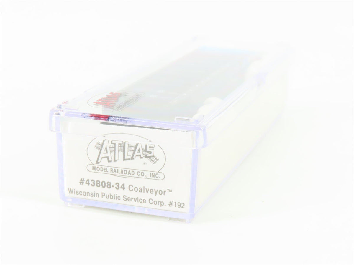 N Scale Atlas 43808-34 WPSX Wisconsin Public Service Coalveyor Hopper #192