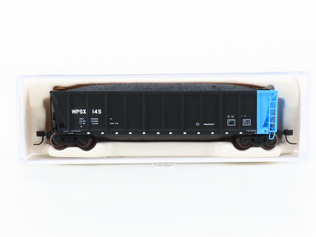 N Scale Atlas 43808-19 WPSX Wisconsin Public Service Coalveyor Hopper #145