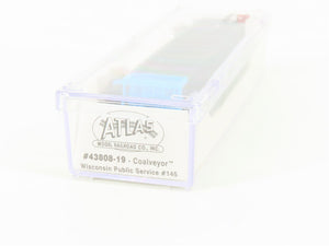 N Scale Atlas 43808-19 WPSX Wisconsin Public Service Coalveyor Hopper #145