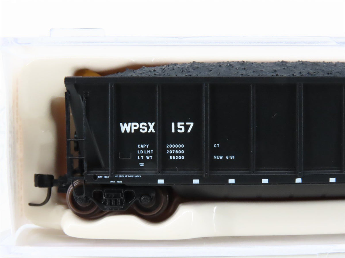 N Scale Atlas 43808-20 WPSX Wisconsin Public Service Coalveyor Hopper #157