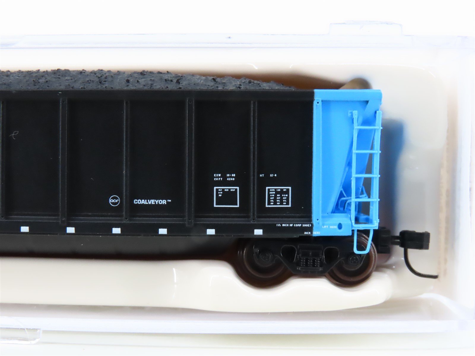 N Scale Atlas 43808-20 WPSX Wisconsin Public Service Coalveyor Hopper #157