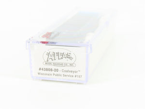 N Scale Atlas 43808-20 WPSX Wisconsin Public Service Coalveyor Hopper #157