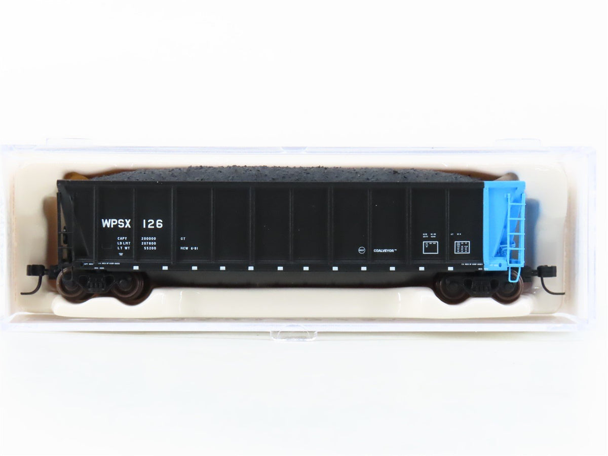 N Scale Atlas 43808-17 WPSX Wisconsin Public Service Coalveyor Hopper #126