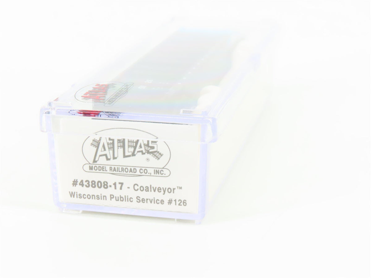 N Scale Atlas 43808-17 WPSX Wisconsin Public Service Coalveyor Hopper #126