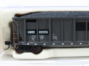 N Scale Atlas 43810-1 GBRX Greenbriar Leasing Coalveyor Hopper #92015 w/Load