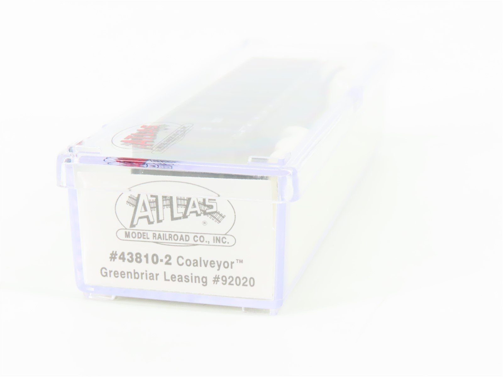 N Scale Atlas 43810-2 GBRX Greenbriar Leasing Coalveyor Hopper #92020 w/Load