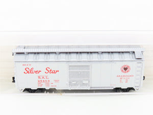N Scale Eastern Seaboard/Con-Cor 2035 SAL Seaboard Silver Star 40' Boxcar #25403