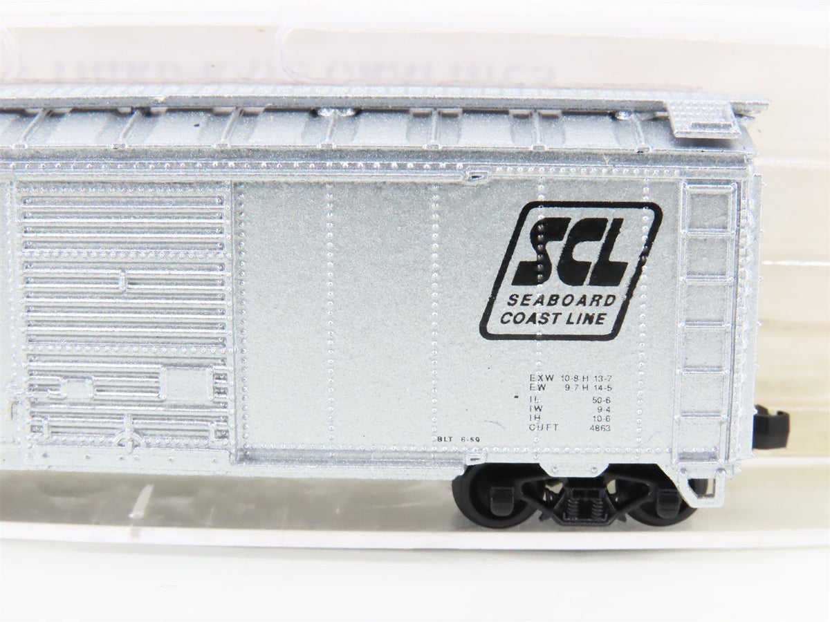 N Scale Eastern Seaboard/Con-Cor 2036 SCL Seaboard Coast Line 40&#39; Boxcar #824448