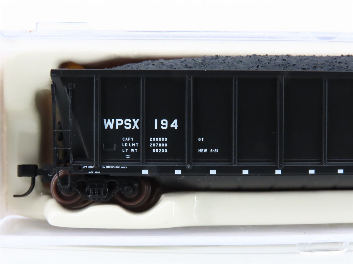 N Scale Atlas 43808-35 WPSX Wisconsin Public Service Coalveyor Hopper #194