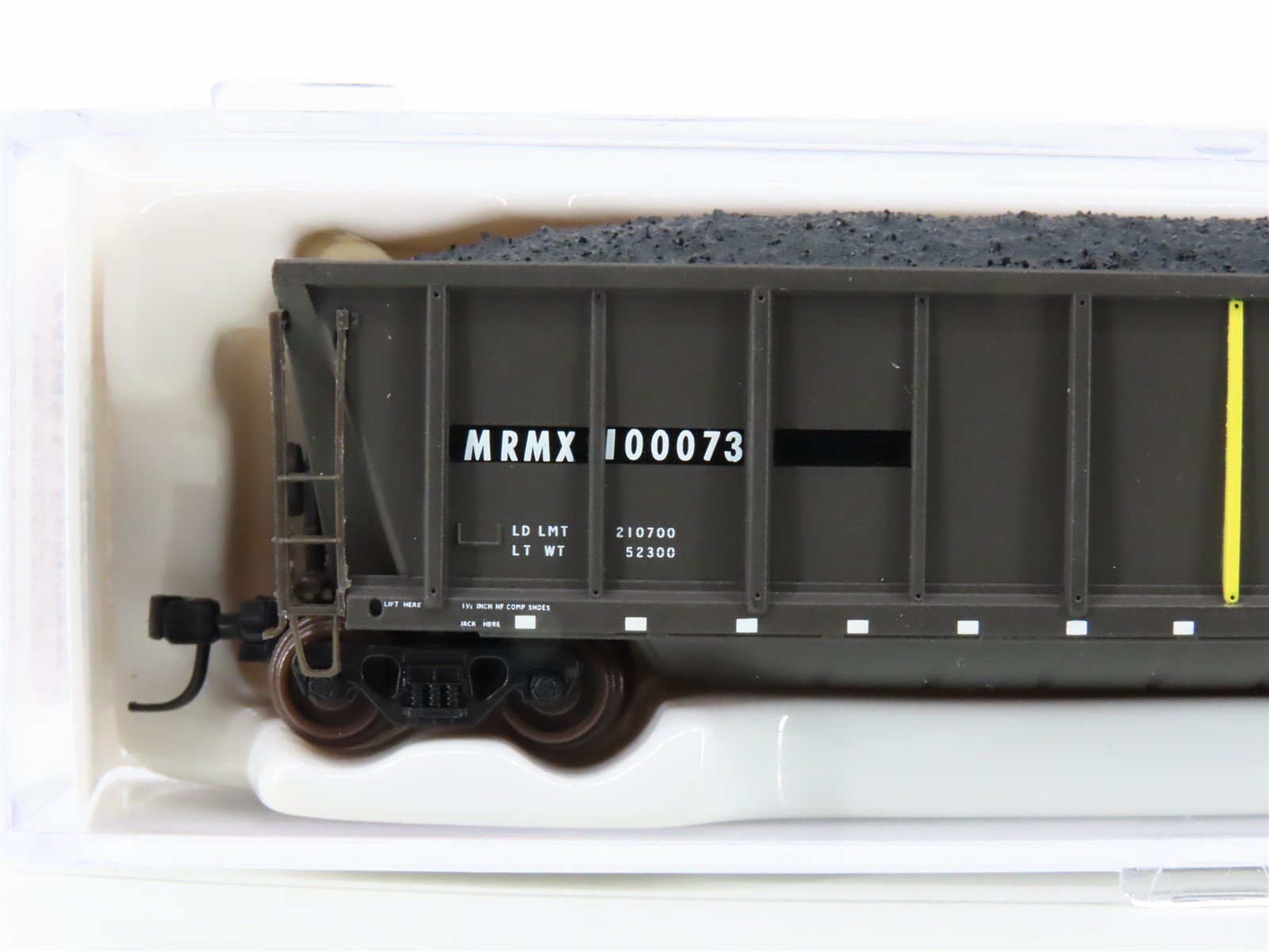 N Scale Atlas 43851 MRMX Leasing Coalveyor Hopper #100073 w/Coal