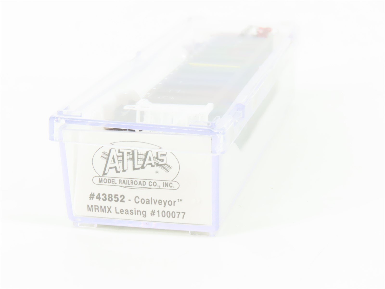 N Scale Atlas 43852 MRMX Leasing Coalveyor Hopper #100077 w/Coal Load