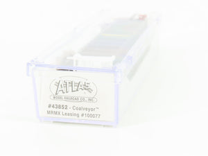 N Scale Atlas 43852 MRMX Leasing Coalveyor Hopper #100077 w/Coal Load