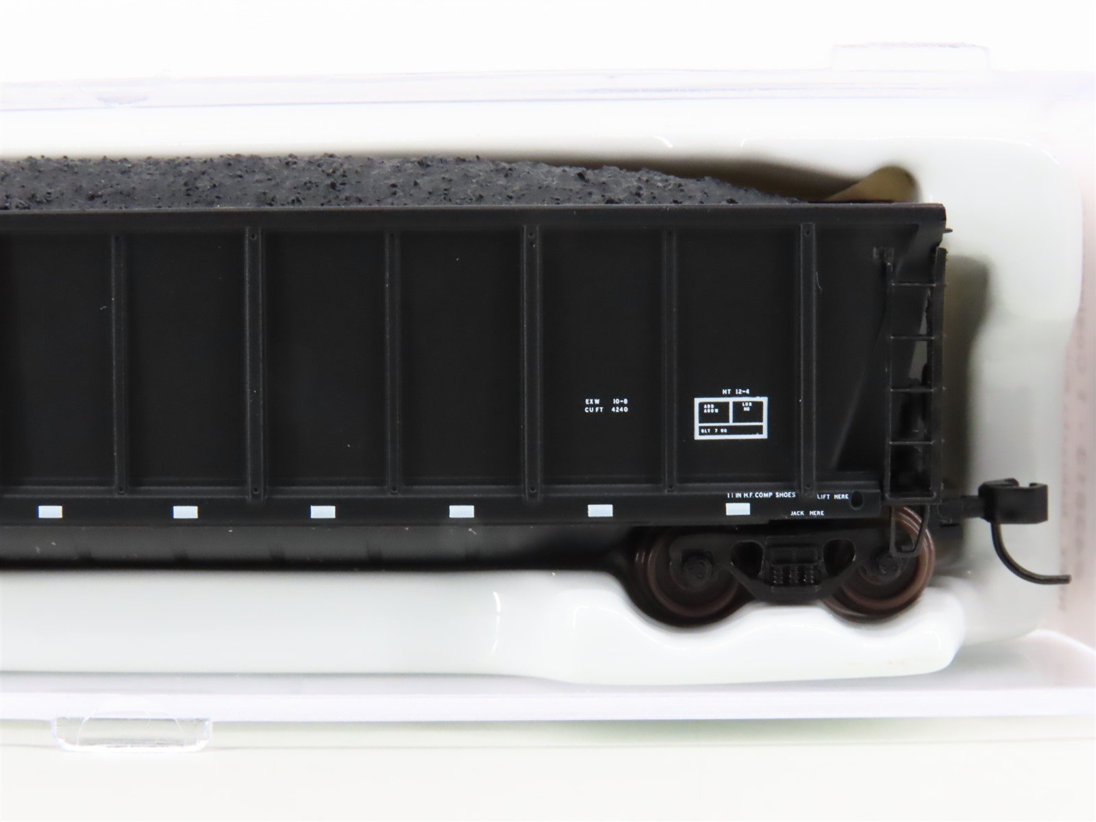 N Scale Atlas 43813-1 NPPX Nebraska Public Power Coalveyor Hopper #423 w/Load