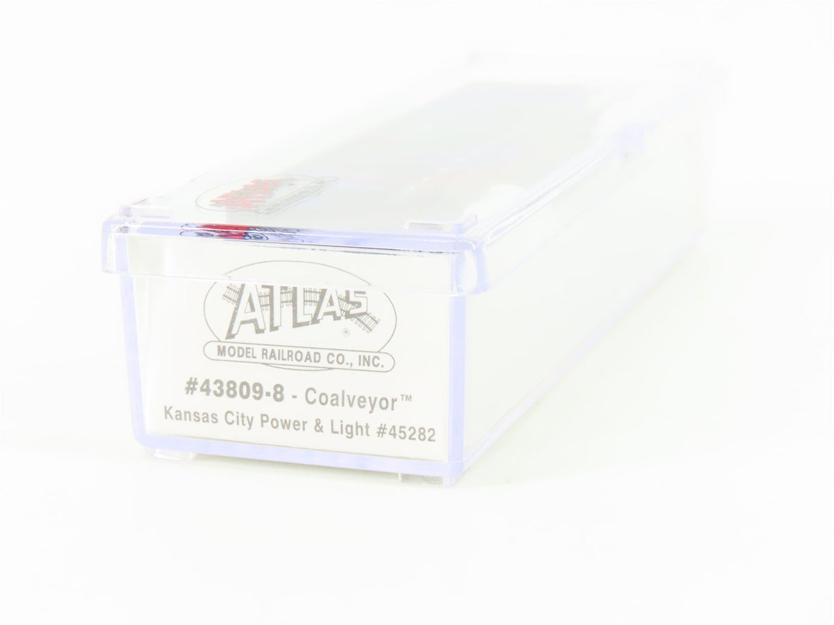 N Scale Atlas 43809-8 KCLX Kansas City Power &amp; Light Coalveyor Hopper #45282