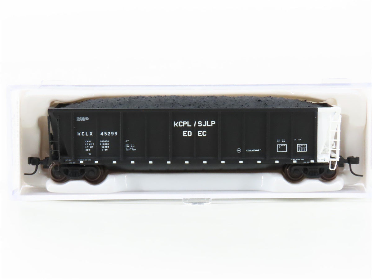 N Scale Atlas 43809-10 KCLX Kansas City Power &amp; Light Coalveyor Hopper #45299