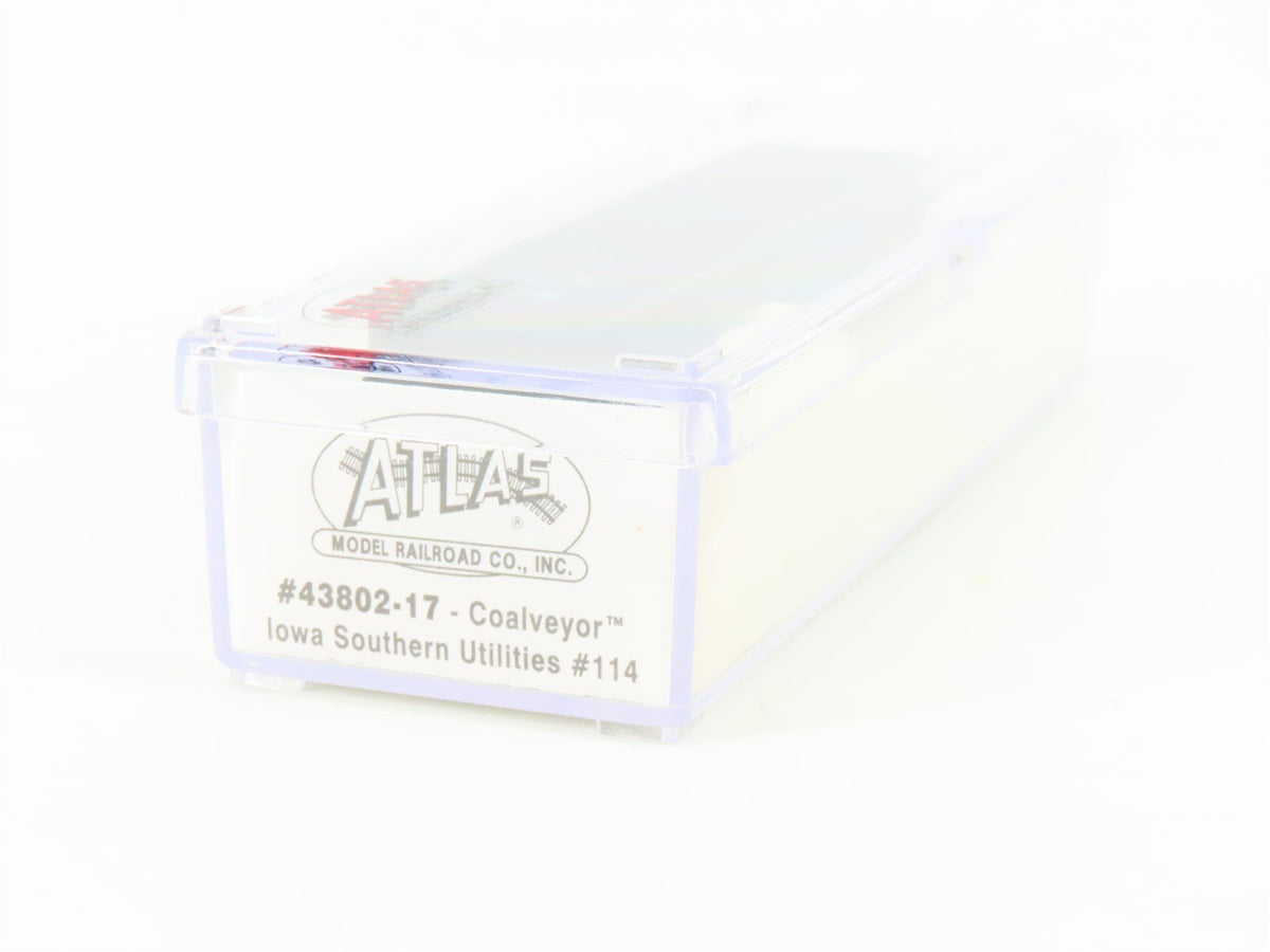 N Scale Atlas 43802-17 OGSX Iowa Southern Utilities Coalveyor Hopper #114