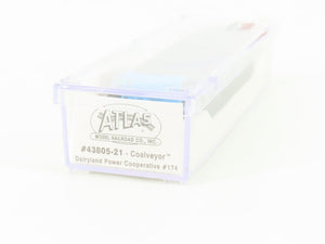 N Scale Atlas 43805-21 DAPX DairyLand Power Cooperative Coalveyor Hopper #174