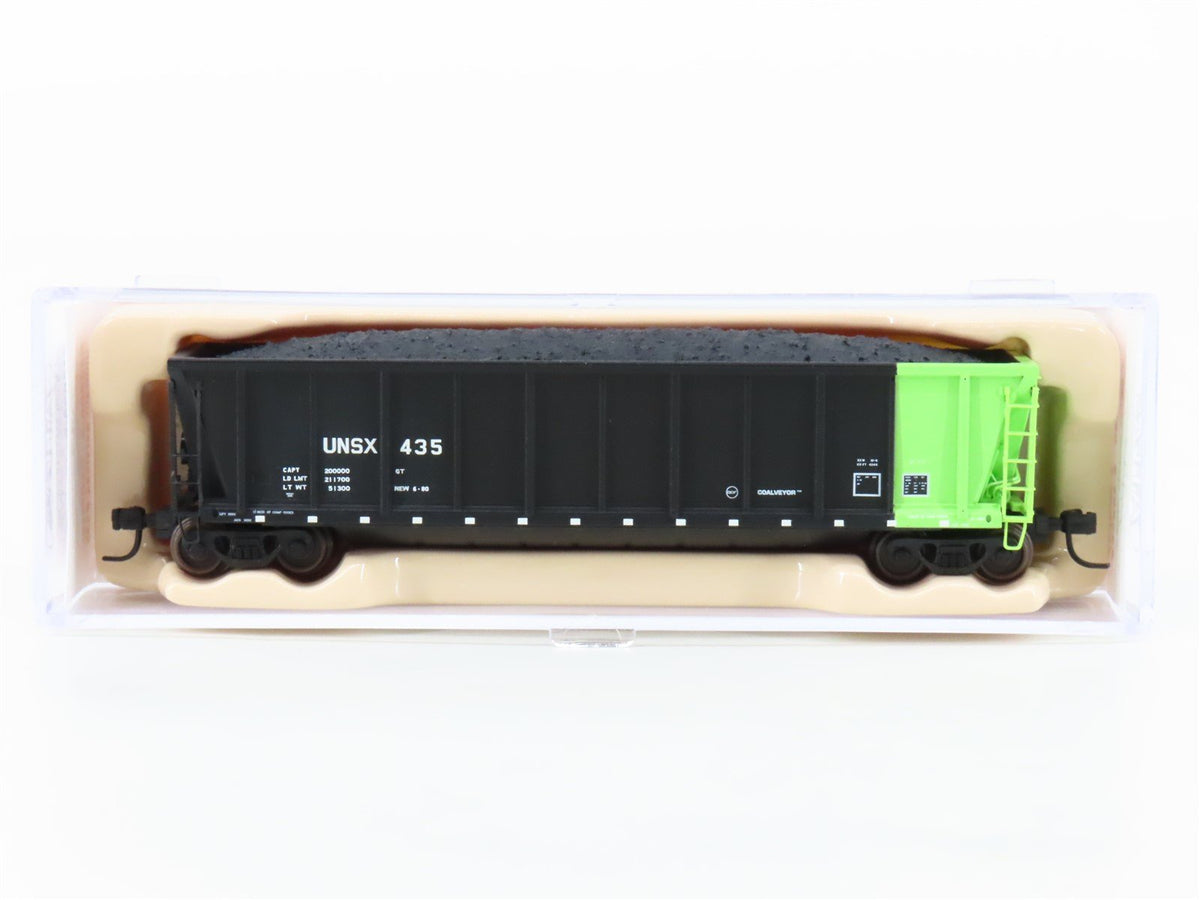 N Scale Atlas 43806-5 UNSX Unitrain Services Coalveyor Hopper #435 w/Load