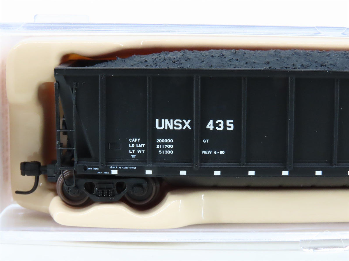 N Scale Atlas 43806-5 UNSX Unitrain Services Coalveyor Hopper #435 w/Load