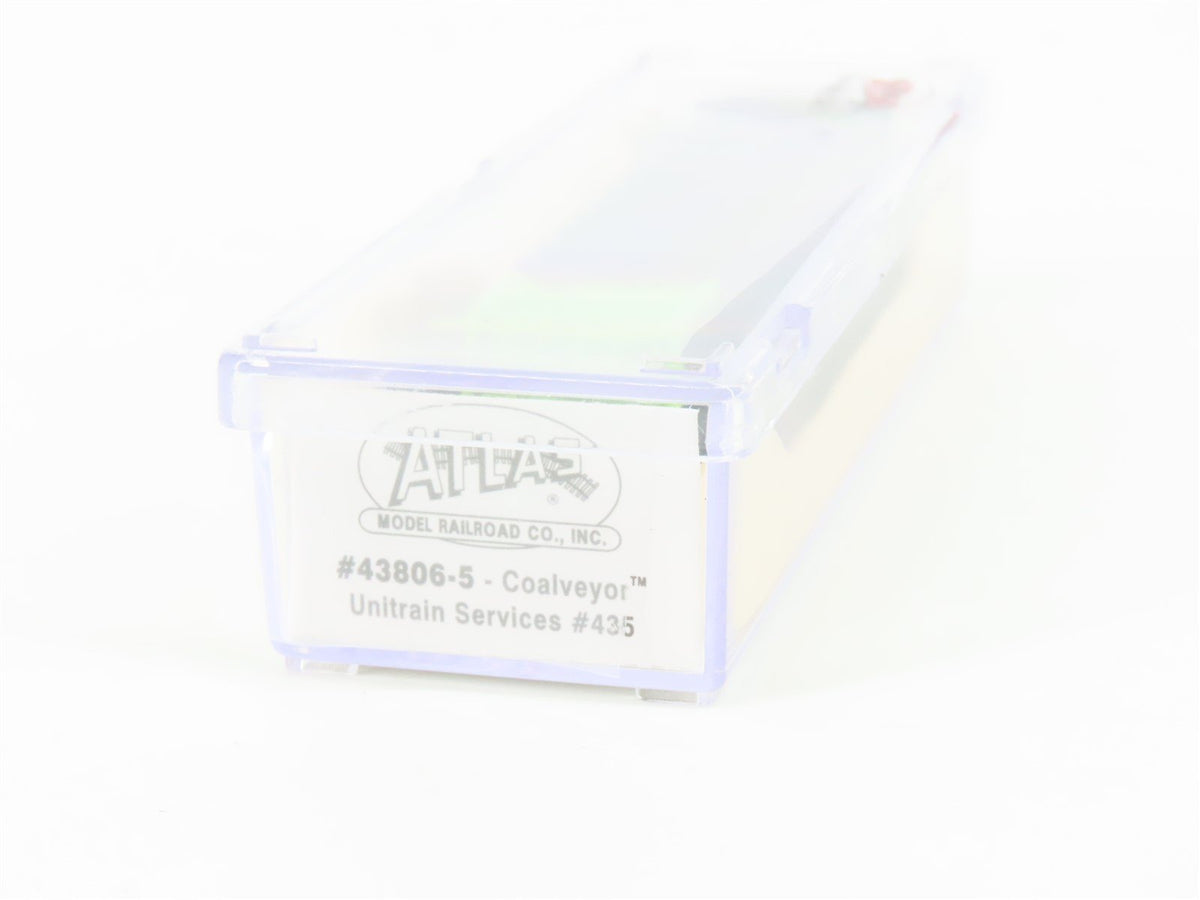 N Scale Atlas 43806-5 UNSX Unitrain Services Coalveyor Hopper #435 w/Load