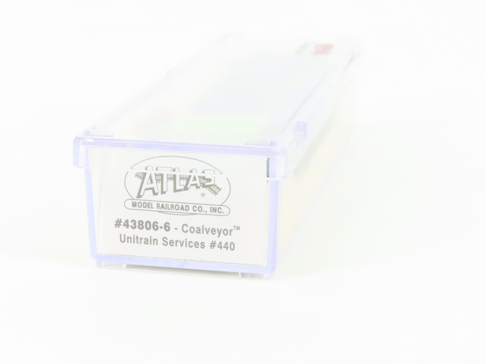N Scale Atlas 43806-6 UNSX Unitrain Services Coalveyor Hopper #440 w/Coal Load