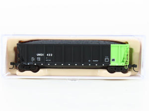 N Scale Atlas 43806-4 UNSX Unitrain Services Coalveyor Hopper #422 w/Coal Load