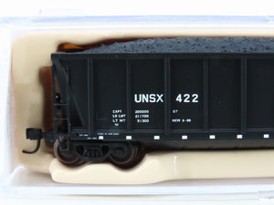 N Scale Atlas 43806-4 UNSX Unitrain Services Coalveyor Hopper #422 w/Coal Load