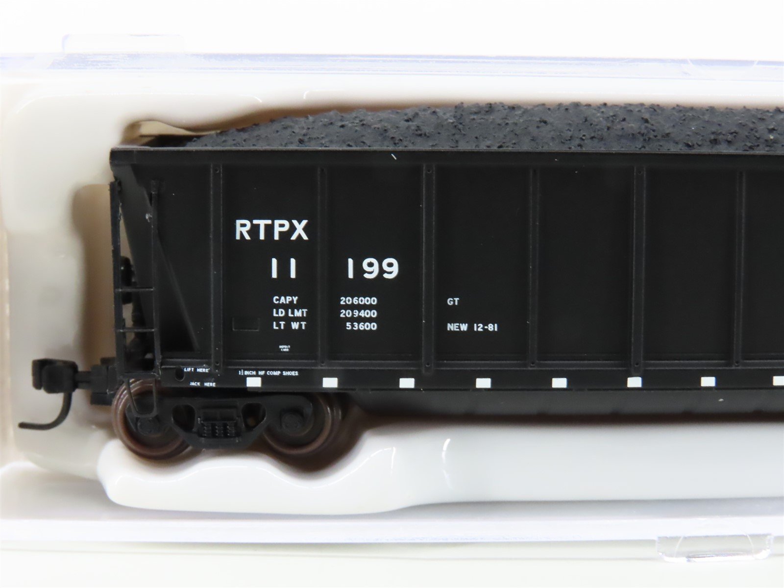 N Scale Atlas 43803-15 RTPX Wheelabrator Coal Services Coalveyor Hopper #11199