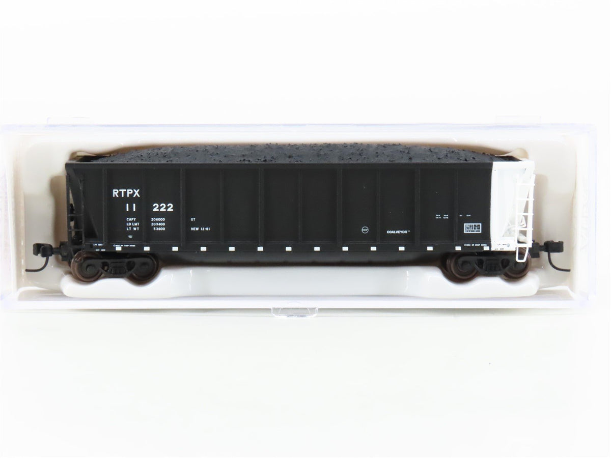 N Scale Atlas 43803-17 RTPX Wheelabrator Coal Services Coalveyor Hopper #11222