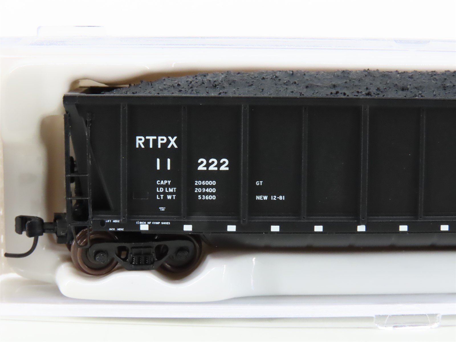 N Scale Atlas 43803-17 RTPX Wheelabrator Coal Services Coalveyor Hopper #11222