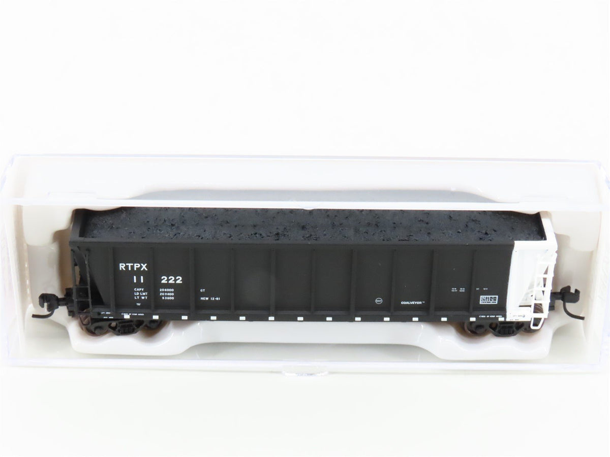 N Scale Atlas 43803-17 RTPX Wheelabrator Coal Services Coalveyor Hopper #11222