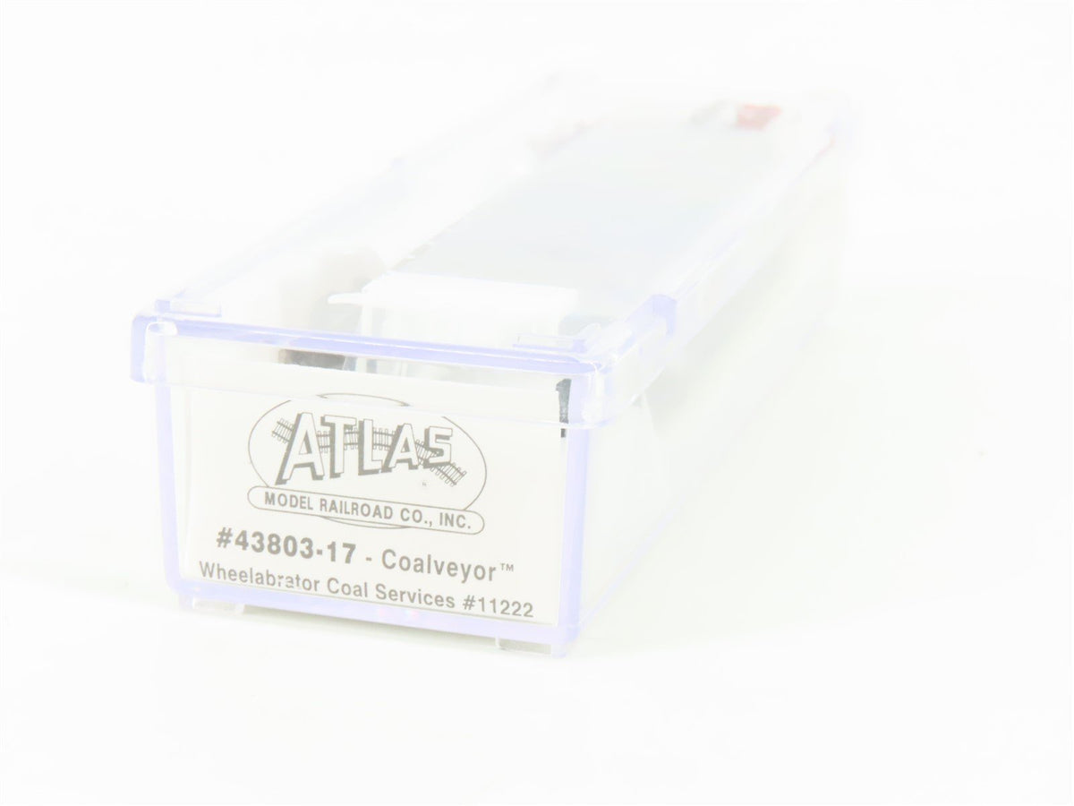 N Scale Atlas 43803-17 RTPX Wheelabrator Coal Services Coalveyor Hopper #11222