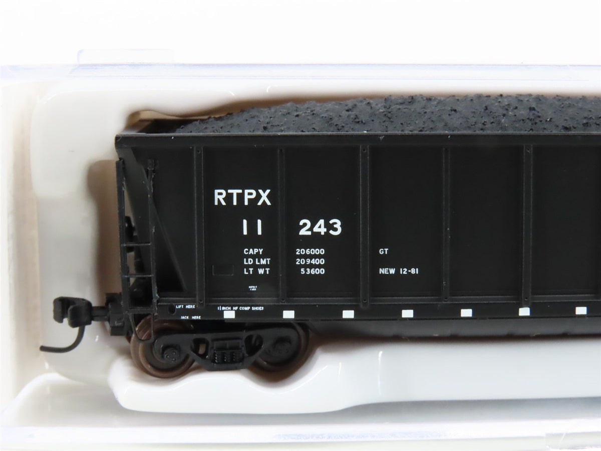 N Scale Atlas 43803-18 RTPX Wheelabrator Coal Services Coalveyor Hopper #11243